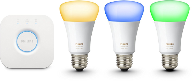 Philips Hue LED Lampe E27 Starter Set Dimmbar [3ER SET]