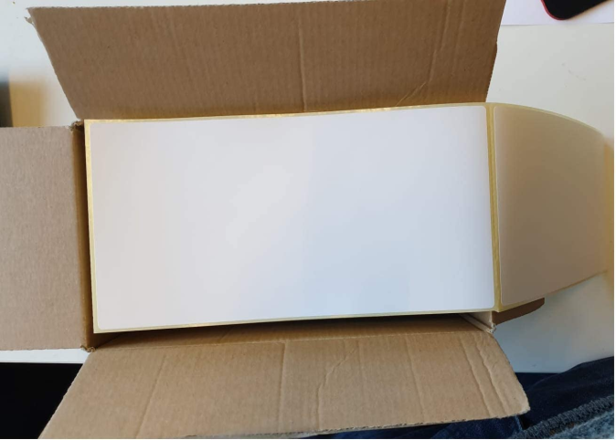 2000x Versandetiketten für DHL Thermopapier 103 x 199 (Faltband) 