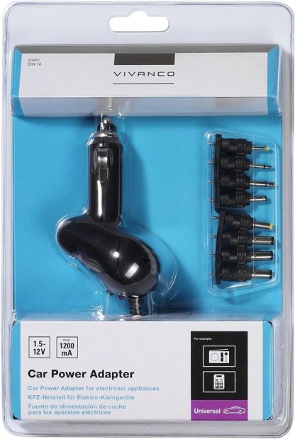 Vivanco KFZ Netzteil Auto Schaltnetzteil Universal Netzadapter