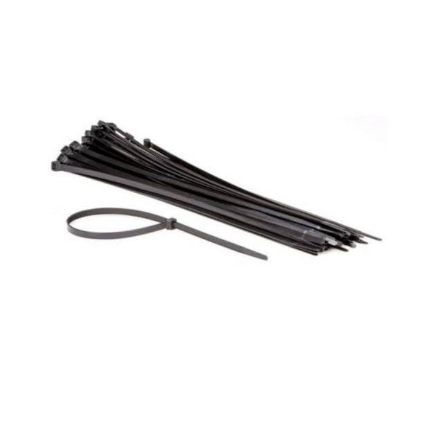  Vivanco 100 Stück Kabelbinder 4,8 / 300 mm 3 Verschiedenen Längen 