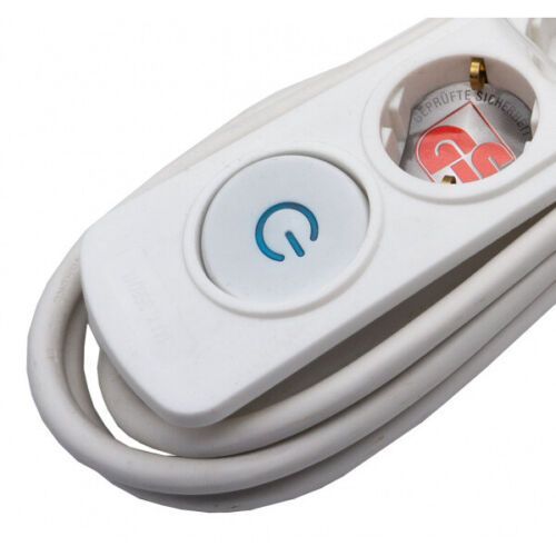 Vivanco™ Steckdosenleiste mit Schalter 4 m 6 AC-Ausgänge Typ C