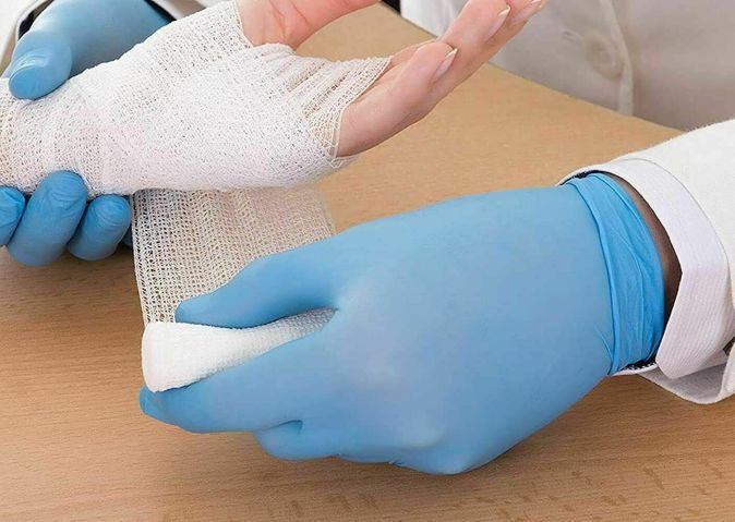 Fiduciashop 100 Stück - Einmalhandschuhe Nitrilhandschuhe - in verschiedenen Größen