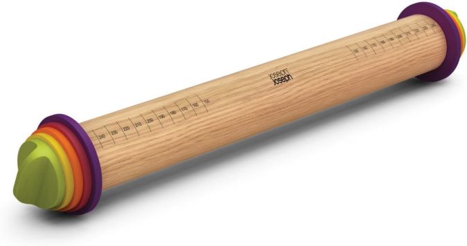 Joseph Joseph Adjustable Rolling Pin - Multi Colour Joseph Joseph Adjustable Rolling Pin - Multi Colour