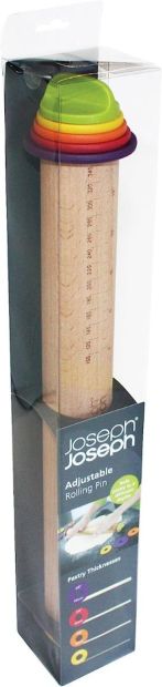 Joseph Joseph Adjustable Rolling Pin - Multi Colour Joseph Joseph Adjustable Rolling Pin - Multi Colour