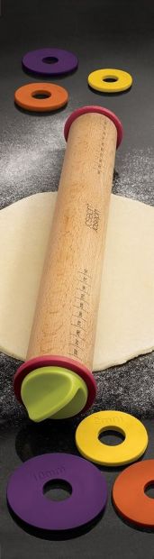 Joseph Joseph Adjustable Rolling Pin - Multi Colour Joseph Joseph Adjustable Rolling Pin - Multi Colour