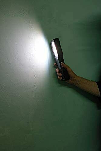 Brennenstuhl Handleuchte Arbeitleuchte mit Magnet und Haken Schwarz
