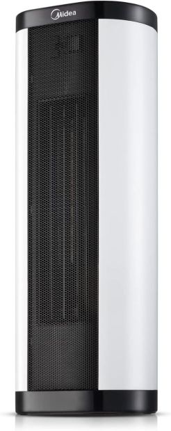 Midea NTH20-17BR DIGITAL Keramik Heizlüfter Weiß/Schwarz
