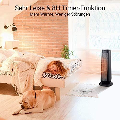 Midea NTH20-18MRA Keramik Digital Heizlüfter mit Fernbedienung Schwarz Midea NTH20-18MRA Keramik Digital Heizlüfter mit Fernbedienung Schwarz