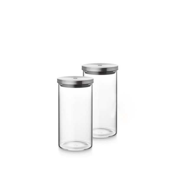 Zwilling Vorratsdosen Vorratsglas 1L Glasbehälter 4ER SET mit Kulturtasche Zwilling Vorratsdosen Vorratsglas 1L Glasbehälter 4ER SET mit Kulturtasche