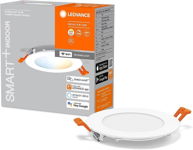 Ledvance Smart Wifi LED SPOT Einbaustrahler Dimmbar LED Strahler Ledvance Smart Wifi LED SPOT Einbaustrahler Dimmbar LED Strahler