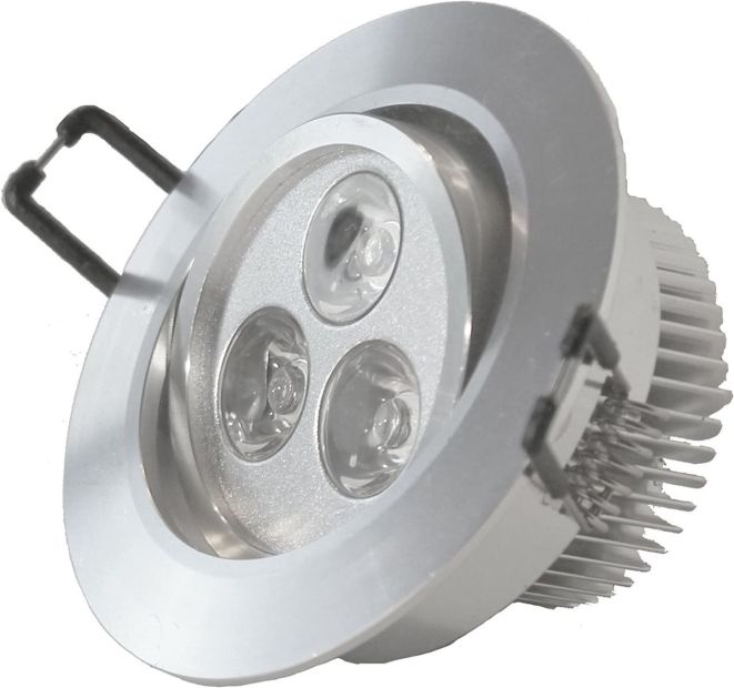Eco Light LED-Einbauleuchte Venlo 2er Set Einbaustrahler 3W
