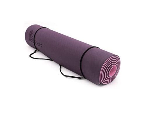 Fidusport Bunt TPE Gymnastikmatte Yogamatte Fitnessmatte 183x61x0,6 