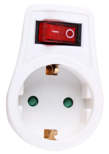 Hama Zwischenstecker mit Schalter Steckdosenadapter Stecker Weiß Hama Zwischenstecker mit Schalter Steckdosenadapter Stecker Weiß