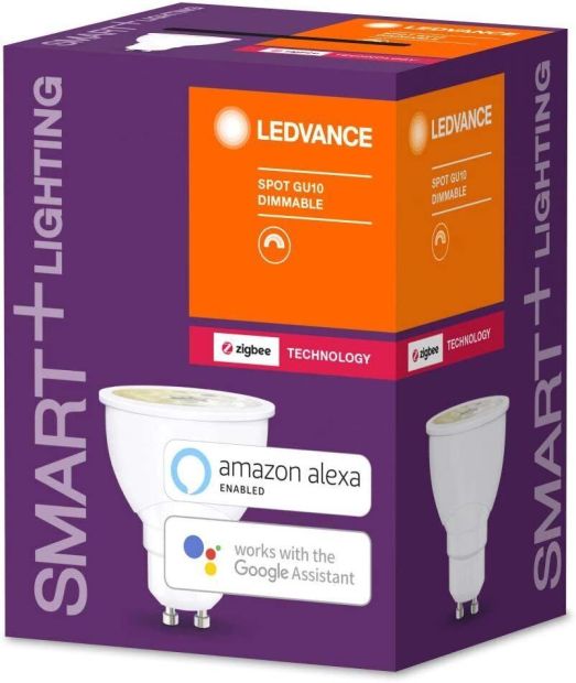 LEDVANCE Smart ZigBee LED Spot Strahler Einbaulechte GU10 Dimmbar Warmweiß