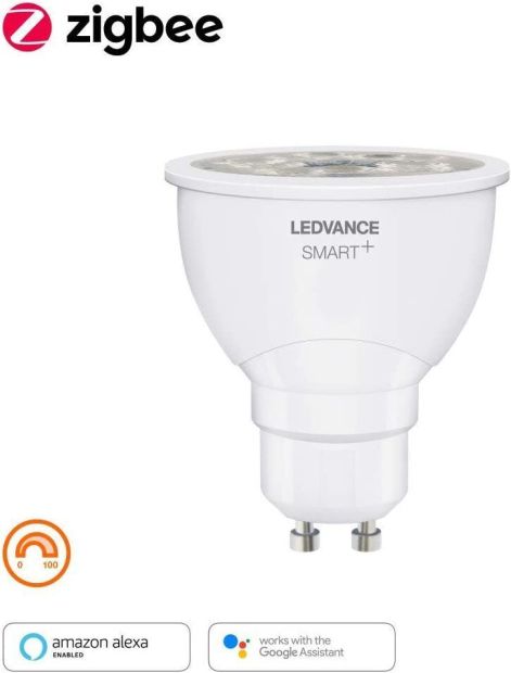 LEDVANCE Smart ZigBee LED Spot Strahler Einbaulechte GU10 Dimmbar Warmweiß