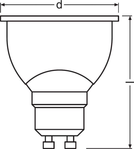 LEDVANCE Smart ZigBee LED Spot Strahler Einbaulechte GU10 Dimmbar Warmweiß