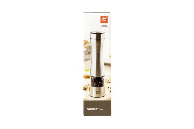 Zwilling Edelstahl Elektrische Saltzmülle Pfeffermühle Gewürzmühle 