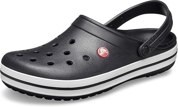 Crocs Unisex Crocband Schuhe Clogs 100% Croslite Strandschuhe 42/43 Sandale Schwarz