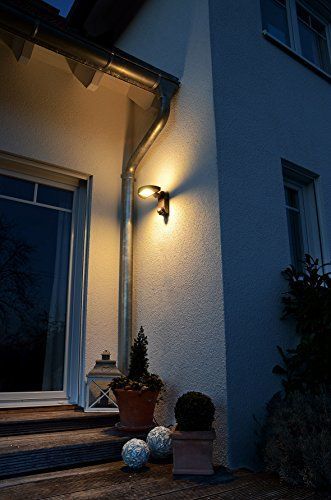 Brennenstuhl LED-Strahler Premium City / LED-Leuchte für außen und innen (IP44 geschützt, drehbar, 40 W, 3000 K) Farbe: anthrazit 