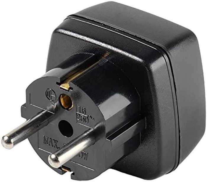 Vivanco UK auf EU Reiseadapter Steckdosenadapter GB/D 