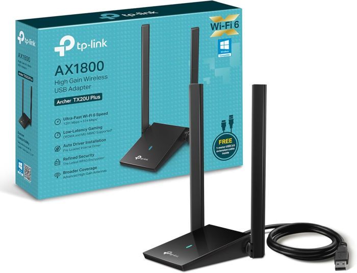 TP-Link Archer TX20U Plus AX1800 WLAN Stick WiFi 6 Dual Band [B-WARE]