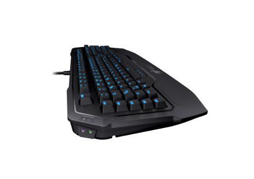 ROCCAT (B-WARE) Ryos MK Pro Mechanische Gaming Tastatur mit Per-key Illumination (US-Layout, Einzeltastenbeleuchtung, Mechanische Tasten, MX Switch blau)