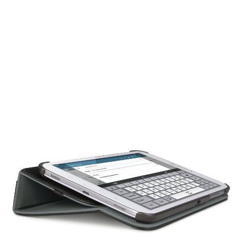 Belkin FormFit Folio mit Standfunktion, Magnetverschluss, Auto-wake für Samsung Galaxy Tab 4 bis 8 Zoll schwarz