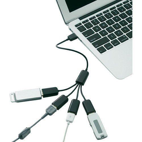 Speedlink (B-WARE) sl-140102 Hub USB 2.0 4 Ports schwarz schwarz