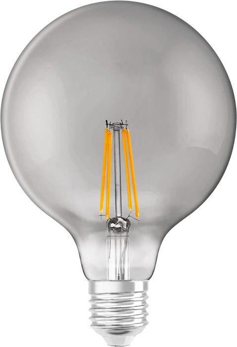 Ledvance LED Lampe E27 dimmbar warmweiß Smart Wifi Rauchglas Globe Filament Alexa