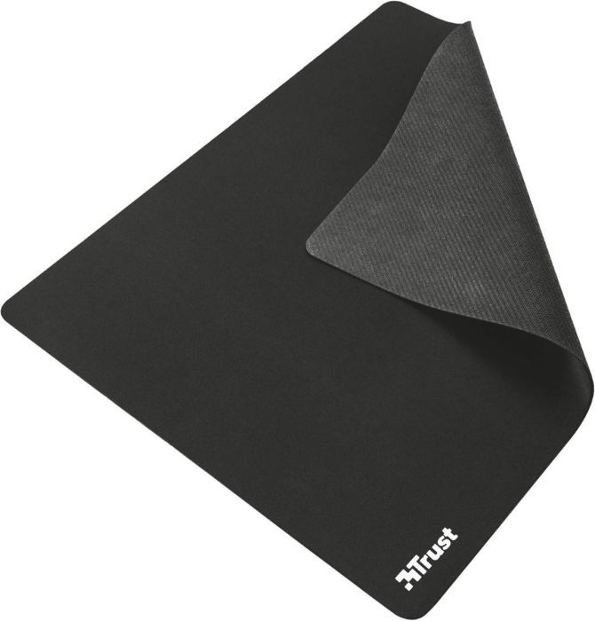 Trust Rutschfeste Gummi Mauspad 25cm x 21cm Schwarz