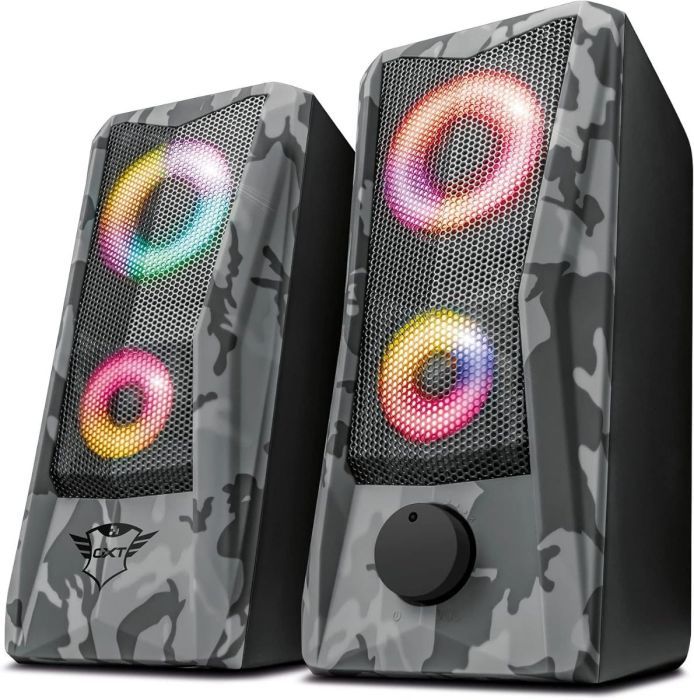 Trust Gaming GXT 606 Javv 2.0 PC Lautsprecher 12W RGB Speaker Set