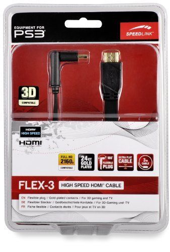 Speedlink Flex-3 HDMI Kabel für PlayStation PS3/PS4 