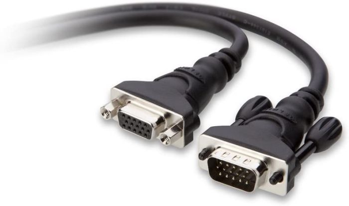 Belkin VGA Kabel Monitorkabel Verlängerungskabel Anschlusskabel Vergoldet 3 m