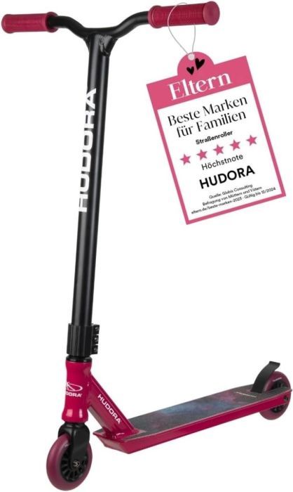 HUDORA Scooter Berry Stunt Roller Kickscooter Freestyle roller Straßenzulassung