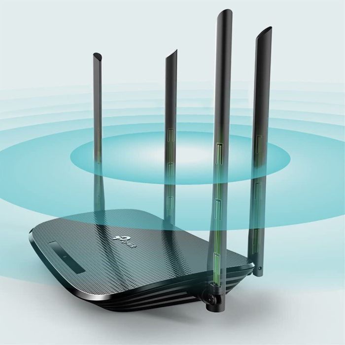 TP-Link VR300 Dualband WLAN Router 4-Port WiFi LAN ADSL VDSL Modem 1200Mbps IPv6