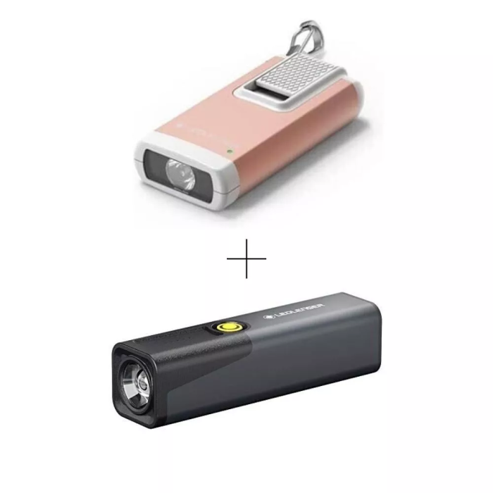 Ledlenser iW3R LED Arbeitsleuchte mit Ledlenser K6R Schlüsselbundleuchte