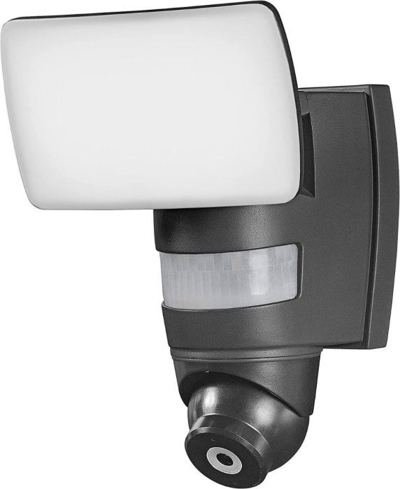 LEDVANCE LED Smart WiFi Außenleuchte mit Kamera Bewegungsmelder IP44 Google APP