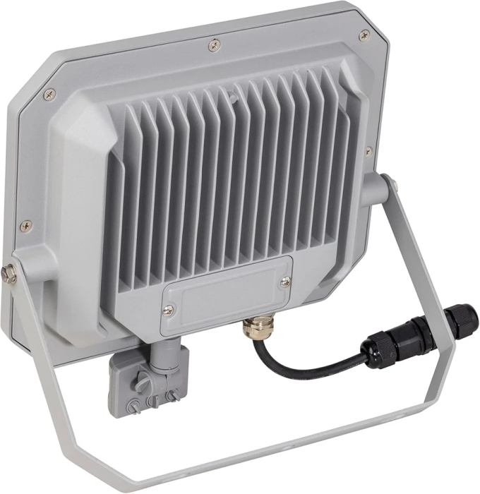 as-Schwabe SLIMLINE LED Strahler mit Bewegungsmelder 50W Arbeitsleuchte 4000K