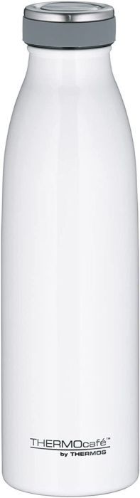 Thermos 500 ml Trinklasche Thermoflasche Isolierflasche 12 Stunden heiß, 24 Stunden kalt Weiß BPA Frei