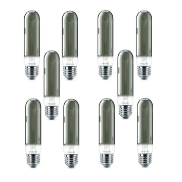 Philips E27 LED Classic Deko Lampe 15W Warmweiß Licht [10er-Pack]