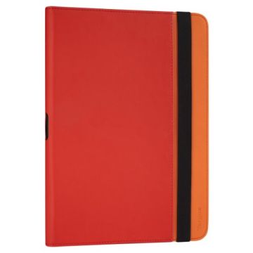 Targus Folioständer Galaxy Tab 4 10.1" Tasche - Rot/Schwarz
