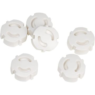 Vivanco KSS Kinder-Schutzkappenset Schutzkontakt Dose [6er Pack]