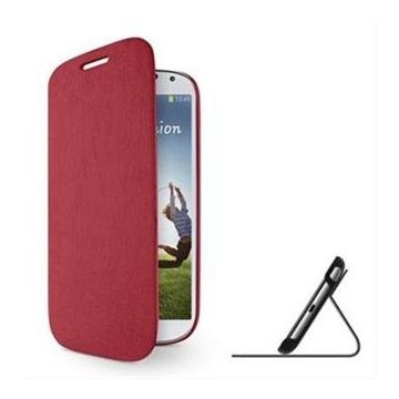 Slim PU Leder Wallet Folio mit Standfunktion für 14,7 cm Samsung Galaxy – Rose