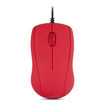 Speedlink (B-WARE) SNAPPY Vollwertige 3-Tasten-Maus - USB Rot