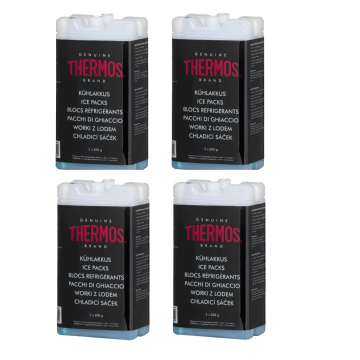 8x 200ml Kühlakku Kühlpack THERMOS® PREMIUM Kühlelemente für Kühltasche Kühlbox