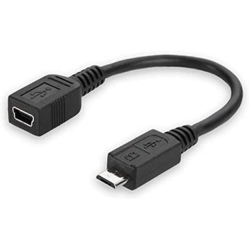 Belkin USB 2.0 Adapter 5-pin Mini USB-B auf Micro USB Stecker Buchse Datenkabel