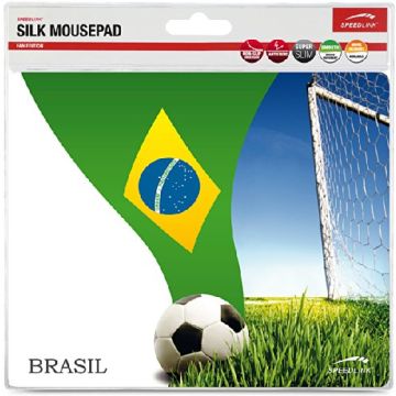 Speedlink Silk Mousepad, Fan Edition Brazil