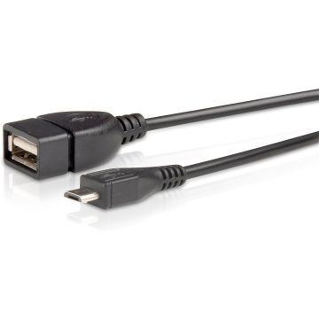SPEEDLINK OTG Host Adapter Kabel Micro USB-Stecker auf USB Buchse Datenkabel