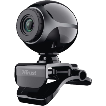 Trust Exis Webcam mit Mikrofon  USB Webkamera 480p Camera