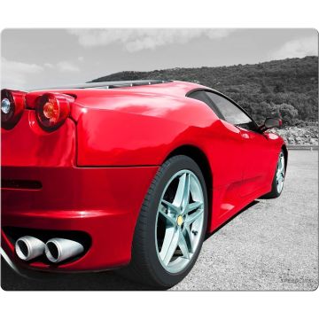 Speedlink Silk Red Sport Car Mouse Mat Soft Touch Low Glide Resistance Gummi Backed Verschiedene Designs